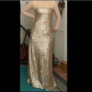 Custom Made Sequin Gown